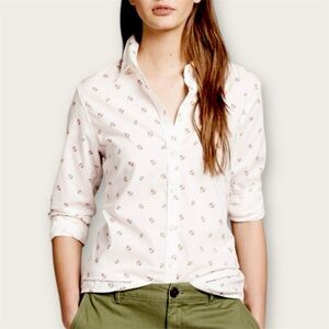Banana Republic | Soft-Wash Everyday Button-Down Shirt | Anchor Print